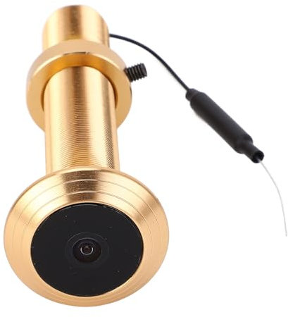 Telecamera Spioncino per Porta, Telecamera Smart WiFi HD 1080P per Foro per Porta con Grandangolo di 220 Gradi, Supporto per Telecamera per Spioncino NightVision APP per la (128GB)
