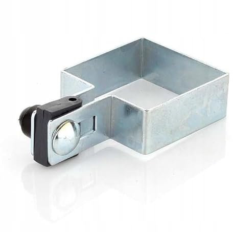 Abrazadera de extremo cuadrada en set de 40 x 40 mm para alambre de 4 mm de diámetro – Galvanizado para postes de vallas, fijación de vallas – Abrazaderas de vallas – Abrazadera de puntal – Abrazadera