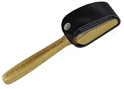 YUANHONGJIAN Suede Brush Dance Shoe Cleaner - Wooden Handle, Wire Bristles, Practical for Suede Soles