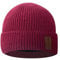 North Bund Winter Beanie Mütze Herren Damen Strickmütze Unisex Dickes Warmfutter Wintermütze Dehnbarer weicher Innerline Hut Das Beste GeschenkWein