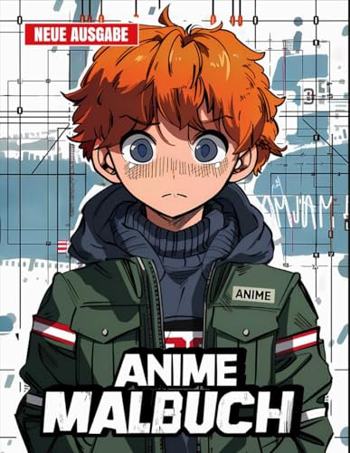 Anime Malbuch: [Neue Ausgabe] 50+ Anime-Jungen-Malvorlagen | Spaß und aufregend für Kinder und Teenager.