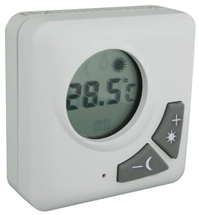 Termostato Digital programable, Control de Temperatura, Pantalla LCD, conexión Wi-Fi, Control Remoto; Ideal para optimizar el Consumo energético.