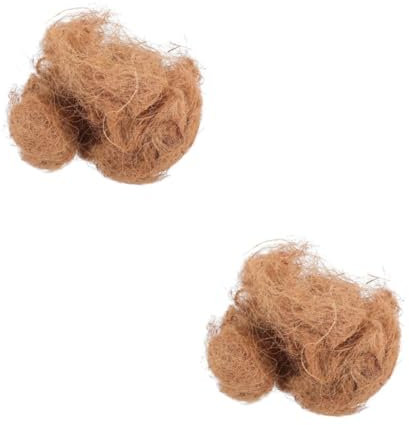 Milisten 2 Stück Gartenbau Topf Geschredderte Kokosnuss Blumenerde Für Zimmerpflanzen Kokosnusserde Zum Pflanzen Von Kakteen Blumenerde Blumenerde Bonsai Erde Kokoserde