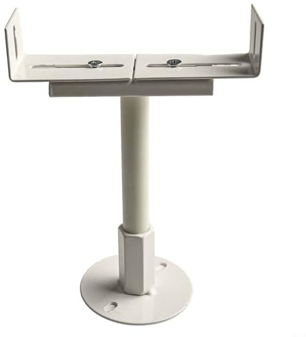 FUANA 2pc Radiator Bracket, 18cm-23cm Adjustable Column Radiator Brackets, Vintage Style Iron Brackets(1pc)