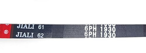 HKIEYDk Courroie d'entraînement en Caoutchouc 6PH1930 for Tambour de sèche-Linge, pièce de Rechange Compatible avec Electrolux (6PH1930-1 pièce)(6PH1930-1pc)