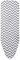 Funda tabla de planchar Funda de hierro de algodón Extra gruesa de 150x50cm, funda for tabla de planchar a rayas con borde elástico, resistente a quemaduras/manchas, reflectante al calor, antiadherent