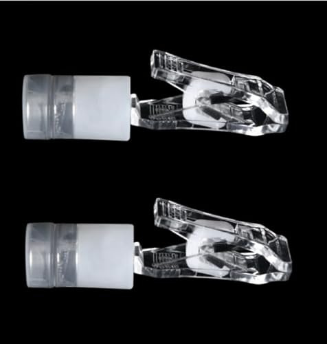 Clip magnetica per l'alimentazione dei pesci di alghe marine per acquari d'acqua salata Magnete per alimentatore vegetariano morsetto Accessori per pesci - Prodotto brevettato (2 clip magnetiche per