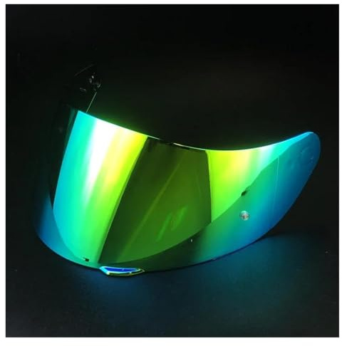 Helmet visor For A&GV K1-K3SV Anti- Fog Motorcycle Helmet Replace Extra Lens(Green)