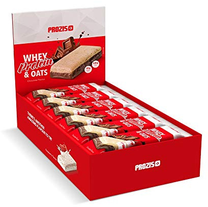 Prozis Whey Protein Oats Chocolate, 12 x 80 gr
