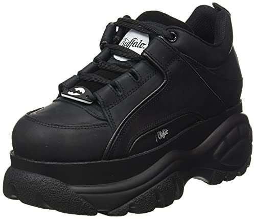 Buffalo London Damen 1339-14 2.0 Sneaker, Schwarz, 39 EU
