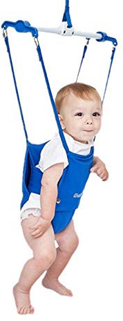 Gofeibao Babyschaukel TüRrahmen Baby TüRschaukel Tür Schaukel Baby Tür Hüpfburgen Babys Tür Türsteher Baby Tür Schaukel Baby Jumper Türsteher Baby Jumper Blue