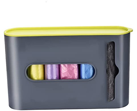 Wandmontage Hundebeutelspender Outdoor für Gartengarten Zaun Innenabfallbeutelhalter und Lagerstation Moderne langlebige Box .nopeilvi