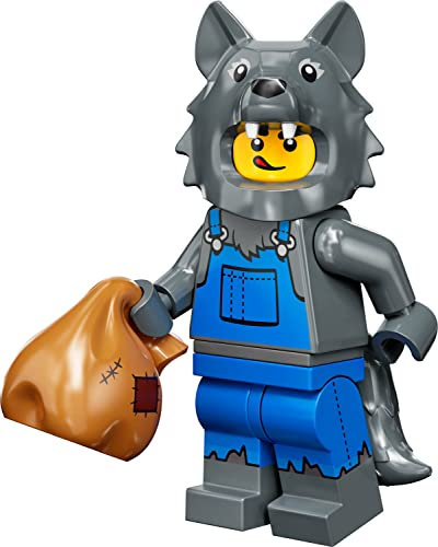 Auswahl: Lego 71034 Minifigures - Serie 23 - Minifiguren Sammelfiguren + Gratispostkarte (08 - Wolfs-Kostüm)