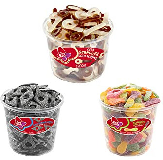 Diverse 3er Sets aus Minibeutel + 1 HL-Kauf Notizblock GRATIS (1ZungenSS1Salzdia1ColaSchnu+1HLKaufBlock)