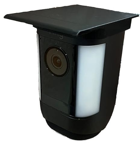 Ring Outdoor/Spotlight Camera Cam Flat Rain Weather Cover for Pro 2023 (PRO BLACK)