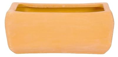 Village Decor Maceta rectangular de terracota para bonsái (altura: 6,6 cm)