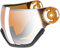 uvex uvex Wanted Ersatz-Visier (54-62 cm, 0002 litemirror silver/lasergold lite (S2))