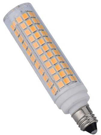 YBRAVO Bombilla LED E11 Regulable 220V 10W 1000 Lúmenes E11 Luz T3/T4 Mini Base Portavelas (Color : 3000K)