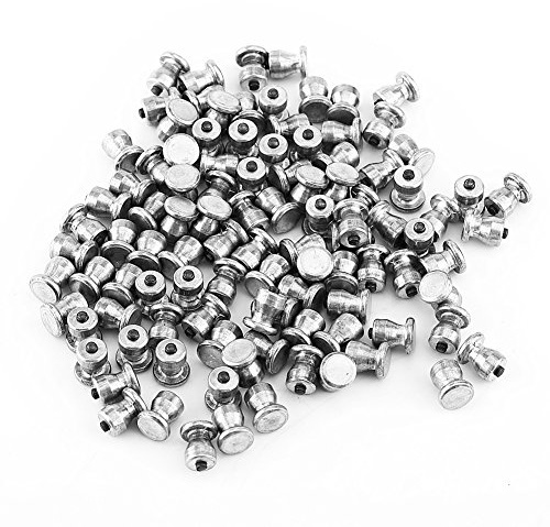 VOBor 100 Pièces 8 * 10mm En Alliage Dur Clou De Neige Vis Antidérapantes Pour Accessoires Automobiles De Pneu D'automobile