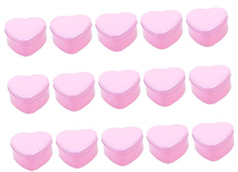 Ciieeo Scatola Da 15 Pezzi scatole per biscotti in metallo barattolo di latta da cucina scatole regalo contenitori barattolo di biscotti Moda scatola di caramelle caramella