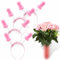 Cindeer Set d'Accessoires Pénis pour Enterrement de Vie de Jeune Fille 25 cm Bouquet de Pénis et 4 Bandeaux de Pénis Bouquet de Zizi Coiffe de Pénis Farces et Attrapes pour Femme Fête de Bachelorette