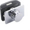 1 x Quadratischer Druckknopf Verriegelungsknopf für Schrank Wohnmobil Wohnwagen 30 mm(Chrome)