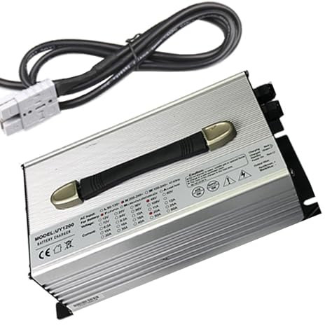 Lzyjck Chargeur de Batterie 12V/24V/36V/48V/60V/72V,Chargeurs de Batterie au Plomb Haute Puissance,Chargeur de Batterie de Chariot élévateur,pour voiturettes de Golf,12V 45A