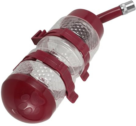 Happyyami Distributeur d'eau pour Chiens Et Chats Abreuvoir Automatique en 304 Acier Inoxydable Grand Modèle pour Cage Facile à Nettoyer Accessoire pour Animaux De Compagnie