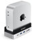 ORICO MiniDock Docking Station y Soporte para Mac Mini M4/M4 Pro con SSD NVMe de 512GB Non Removable, Hub USB con HDMI 4K DisplayPort, SD/TF 3.0, USB-C/A 10Gbps, PD 100W - VSP10