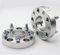 YOUZKA Zubehör für Autoräder 2 STK. 15–70 Mm Autozubehör-Spurverbreiterungen Spurverbreiterungs-Set Adapter-Spurverbreiterungen Für Jeep Für Compass 2006–2016(2pcs 70mm Silver)