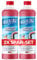 DRAXUS Profi Abflussreiniger (1,0L) I Extrem starker Rohrreiniger löst Haare, Essensreste & schwerste Verstopfungen I Beugt üblen Gerüchen vor (2x Spar-Set)