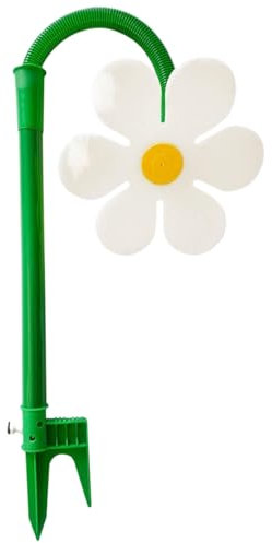 Crazy Daisy Sprinkler, Sonnenblumensprinkler für Garten, 360 ° rotierende Gartensprinkler, breite Deckung Dancing Daisy Sprinkler, bewegendes Blumensprinkler -Bewässerungssystem für Gartenrasen