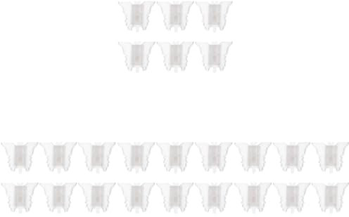 OSALADI 24stücke Teiliges Kindersicherung Fenster Und Schiebetürschloss Transparentes Sicherheitsstopper-lock Für Mädchen Schützt Vor Stürzen Und Unbefugtem Öffnen Installieren