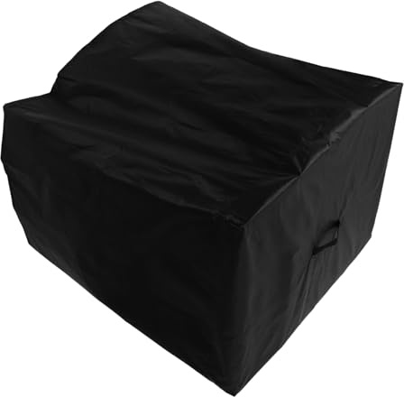 Toyvian Sandfilterpumpen Abdeckung – Wasserdichte Schutzhülle für Pool Gartenpumpen UV-Schutz Reißfest, Universelle Abdeckhaube mit Kordelzug für Außenbereich, 34X33Zoll