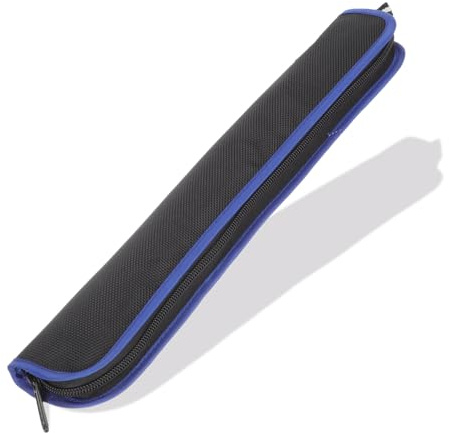 CVUTOVO Flute Carrying Case Oxford Recorder Instrument Carrying Bag with Soft Padded Interior Zipper Closure Lightweight Portable Flute Storage Bag for Transport and Daily Use