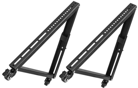 UKCOCO Tv Holder Bracket for Tvs Stable Base Pedestal Feet Rack for Living Bedroom Coffee Shop Meeting Use