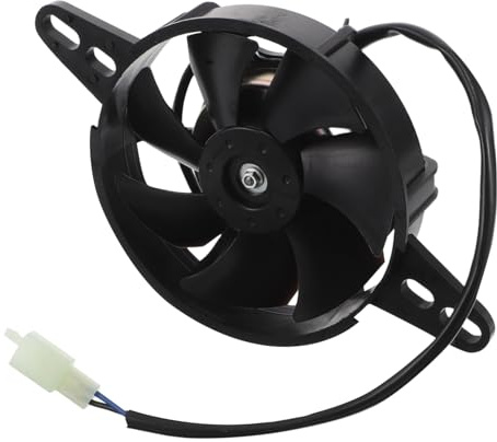 SOLUSTRE 250cc Refroidisseur Huile Électrique pour Quad et Moto Hors-piste Système de Refroidissement de Radiateur Facile à Installer