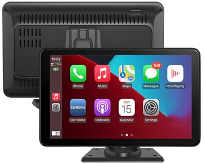 Radio Coche para Audi A1 A3 A4 A5 A6 A7 A8 E-Tron GT, Pantalla Táctil de 7 Pulgadas Carplay y Android Auto Inalámbrico Coche Pantalla Inteligente Estéreo Reproductor,7 Inch