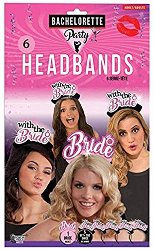 Serre-tête de Bachelorette Unisexe Adulte, Multi, Standard