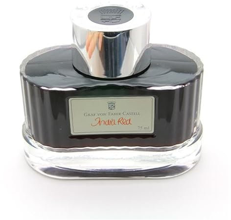 Graf von Faber-Castell 141019 Tintenglas Indian Rot