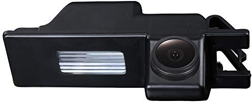 Kalakass HD IP68 Rückfahrkamera Einparkkamera Einparkhilfe Kompatibel mit Opel Zafira Insignia Haydo/Astra/Corsa/Zafira/Vectra/Tigra Meriva/Chevrolet Malibu,Buick Excelle XT/Regal/FIAT Grande Punto