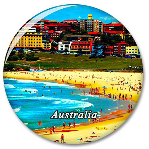 Australien Bondi Beach Sydney Kühlschrank Magnete Dekorative Magnet Flaschenöffner Tourist City Travel Souvenir Collection Geschenk Starker Kühlschrank Aufkleber