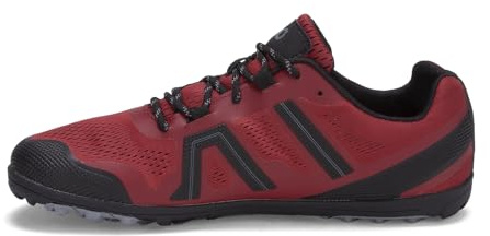 Xero Shoes Men's Mesa Trail Running Shoe - Lightweight Barefoot Trail Runner, Moab Red, 5 UK