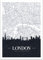 wandmotiv24 Poster als Wanddeko, Größe Din A0, Straßen Karte London, England, Hauptstadt, Reisen, Moderne Wanddeko, Wandbilder, Deko, Bild M0135