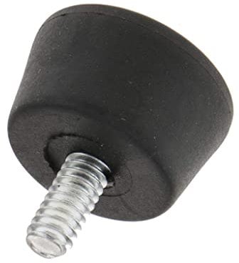 zalati Rubber Foot Pad 1/4 Spike Buffers Feet Screw for Tripod Monopod Leg Accessory-Universal