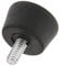 zalati Rubber Foot Pad 1/4 Spike Buffers Feet Screw for Tripod Monopod Leg Accessory-Universal