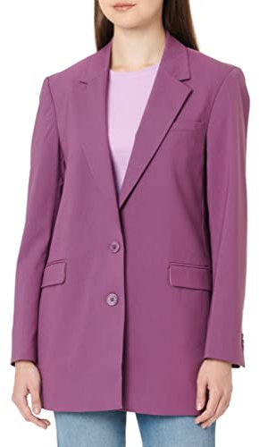 JJXX Jxchloe Oversized Blazer Noos, Berry Conserve, XL Donna
