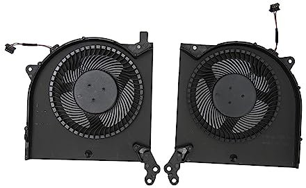 Sxhlseller Ventilateur de Refroidissement CPU GPU pour Legion 5 15IMH05H Legion Y7000 R7000 2021 Y550 15E DFS5K22305283A FNK7 Remplacement D'ordinateur Portable, Connecteur 4