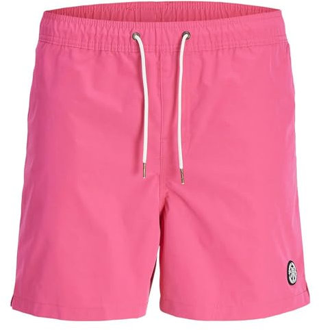 JACK & JONES Maillot de bain pour homme, Rose, XL