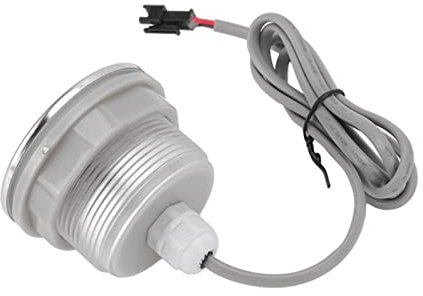 Zerodis Unterwasser-LED-Badewannenbeleuchtung, Pool-Spa-Beleuchtung, Edelstahl, Bunte, Mattierte Oberfläche, Tauchbare LED-Poolbeleuchtung für Badewannen, Fischteiche, Vielseitige,